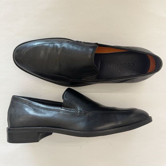 Cole Haan Lenox Hill Venetian Black Leather Loafers Men 7 Slip On Casual Classic - Picture 3 of 15
